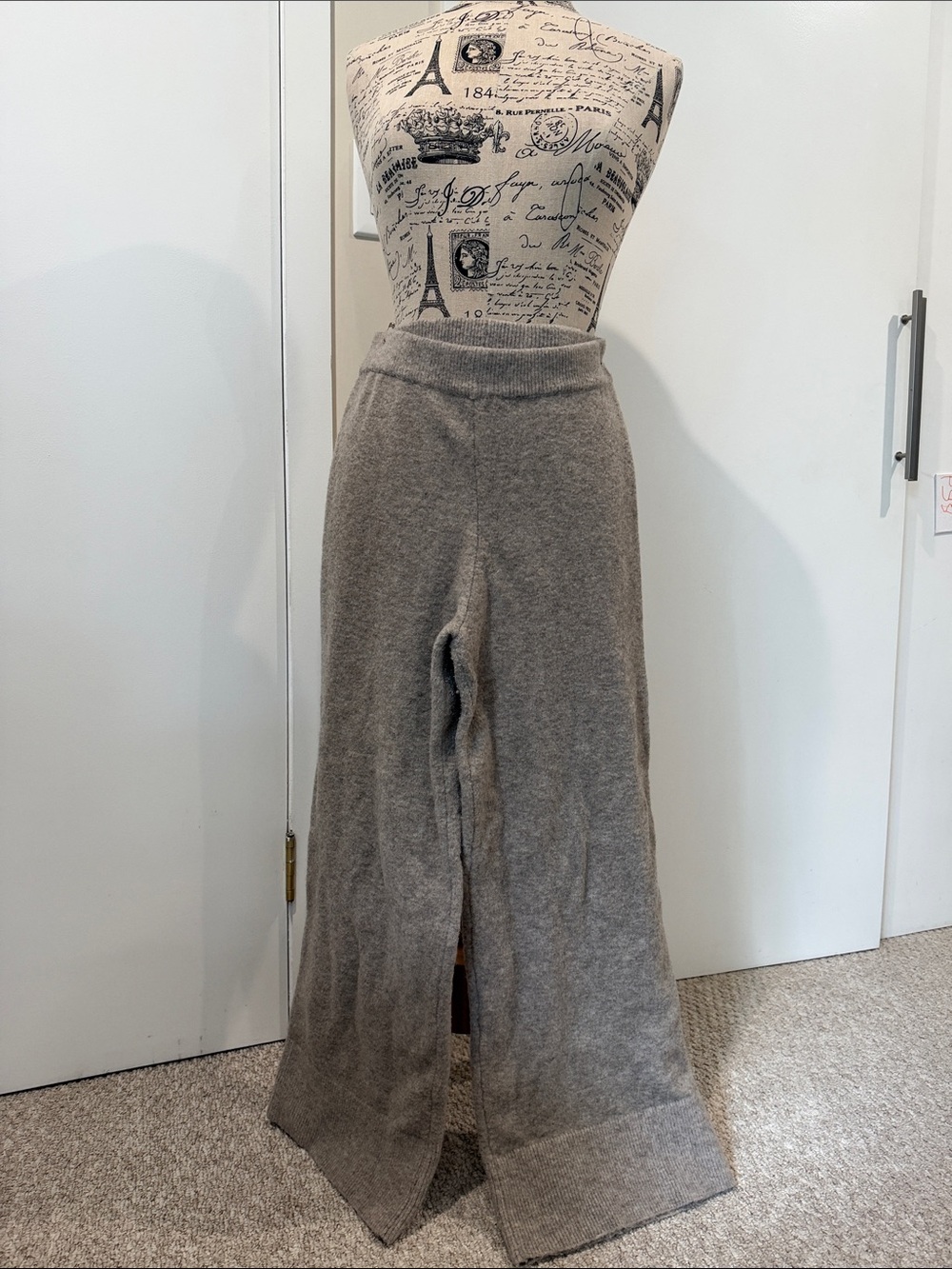 Zara Taupe Wide-Leg pant